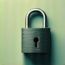 Abstract image of a key and a lock, symbolizing security and privacy.